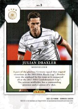 2021-22 Donruss - Elite Series #3 Julian Draxler Back