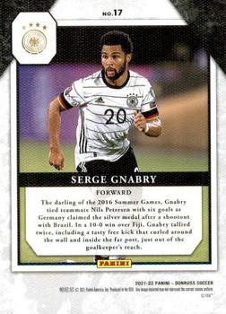 2021-22 Donruss - Elite Series #17 Serge Gnabry Back