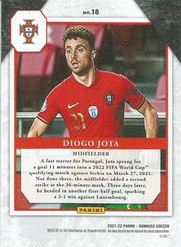 2021-22 Donruss - Elite Series #18 Diogo Jota Back