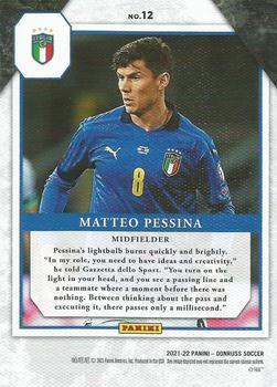 2021-22 Donruss - Elite Series Press Proof #12 Matteo Pessina Back