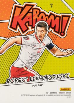 2021-22 Donruss - Kaboom #6 Robert Lewandowski Back