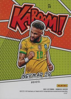 2021-22 Donruss - Kaboom #10 Neymar Jr Back