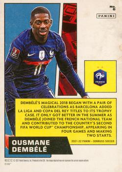2021-22 Donruss - Net Marvels #6 Ousmane Dembele Back