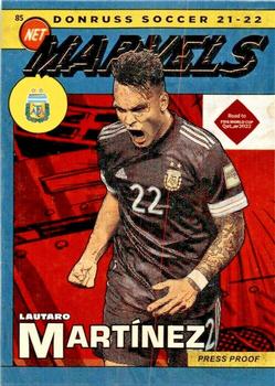 2021-22 Donruss - Net Marvels Press Proof #1 Lautaro Martinez Front