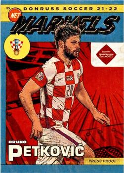 2021-22 Donruss - Net Marvels Press Proof #2 Bruno Petkovic Front