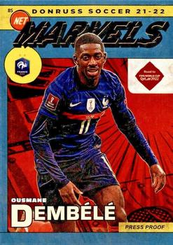 2021-22 Donruss - Net Marvels Press Proof #6 Ousmane Dembele Front