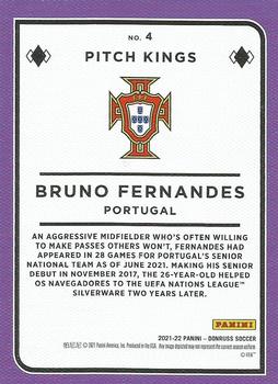 2021-22 Donruss - Pitch Kings #4 Bruno Fernandes Back