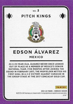 2021-22 Donruss - Pitch Kings Press Proof #3 Edson Alvarez Back