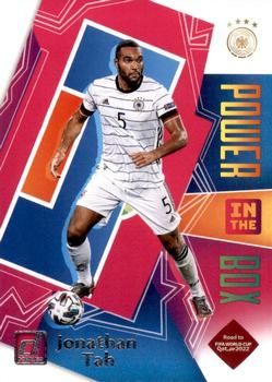 2021-22 Donruss - Power in the Box #4 Jonathan Tah Front