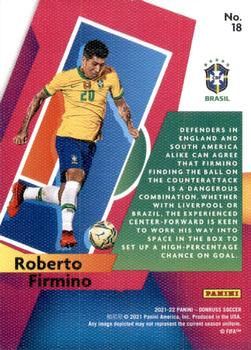 2021-22 Donruss - Power in the Box #18 Roberto Firmino Back