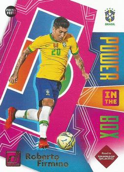 2021-22 Donruss - Power in the Box Press Proof #18 Roberto Firmino Front