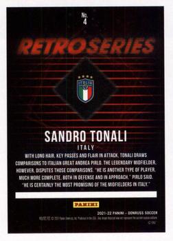 2021-22 Donruss - Retro Series #4 Sandro Tonali Back