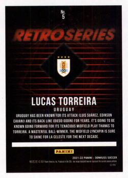 2021-22 Donruss - Retro Series #5 Lucas Torreira Back