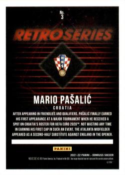2021-22 Donruss - Retro Series Press Proof #3 Mario Pasalic Back