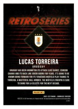 2021-22 Donruss - Retro Series Press Proof #5 Lucas Torreira Back