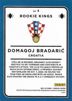 2021-22 Donruss - Rookie Kings #5 Domagoj Bradaric Back