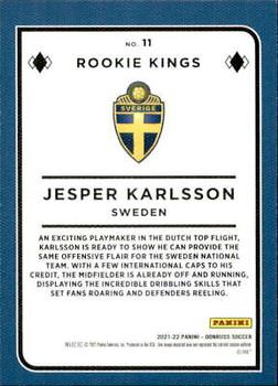 2021-22 Donruss - Rookie Kings #11 Jesper Karlsson Back