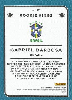 2021-22 Donruss - Rookie Kings #12 Gabriel Barbosa Back