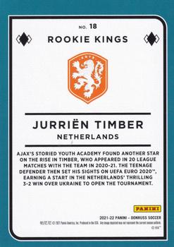 2021-22 Donruss - Rookie Kings #18 Jurrien Timber Back