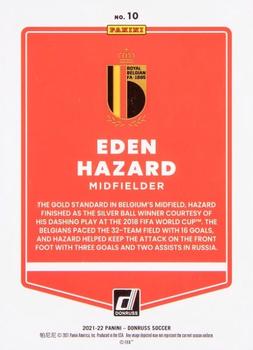 2021-22 Donruss - Optic Red Velocity #10 Eden Hazard Back