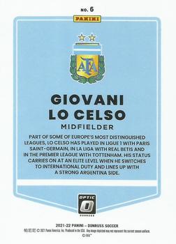 2021-22 Donruss - Optic #6 Giovani Lo Celso Back