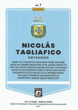 2021-22 Donruss - Optic #7 Nicolas Tagliafico Back