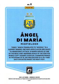 2021-22 Donruss - Optic #8 Angel Di Maria Back