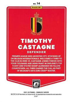 2021-22 Donruss - Optic #14 Timothy Castagne Back