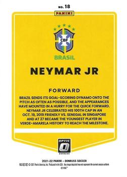 2021-22 Donruss - Optic #18 Neymar Jr Back