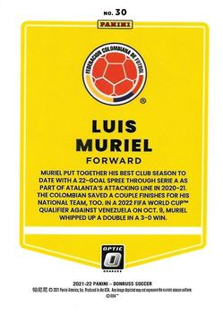 2021-22 Donruss - Optic #30 Luis Muriel Back