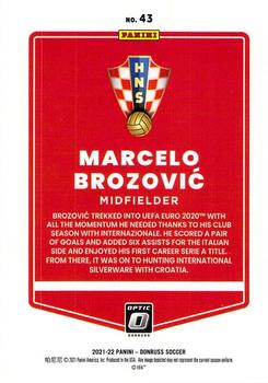 2021-22 Donruss - Optic #43 Marcelo Brozovic Back