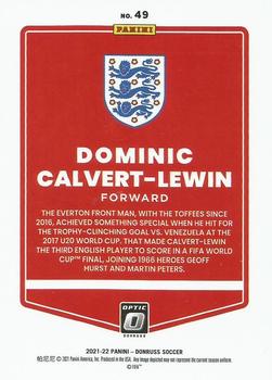 2021-22 Donruss - Optic #49 Dominic Calvert-Lewin Back