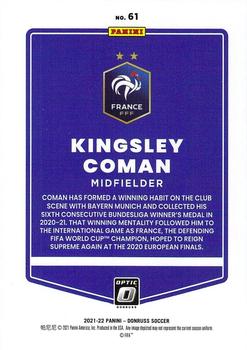 2021-22 Donruss - Optic #61 Kingsley Coman Back