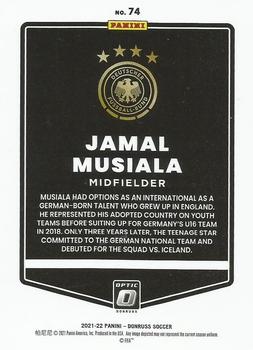 2021-22 Donruss - Optic #74 Jamal Musiala Back
