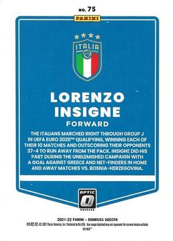 2021-22 Donruss - Optic #75 Lorenzo Insigne Back