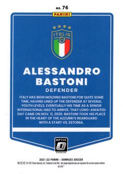2021-22 Donruss - Optic #76 Alessandro Bastoni Back