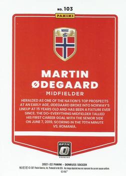 2021-22 Donruss - Optic #103 Martin Odegaard Back