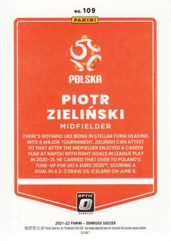 2021-22 Donruss - Optic #109 Piotr Zielinski Back
