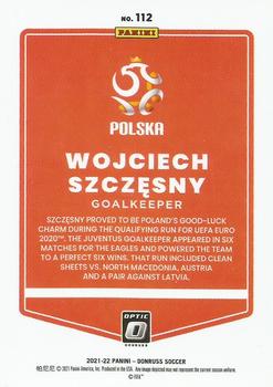 2021-22 Donruss - Optic #112 Wojciech Szczesny Back
