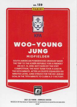 2021-22 Donruss - Optic #139 Woo-young Jung Back