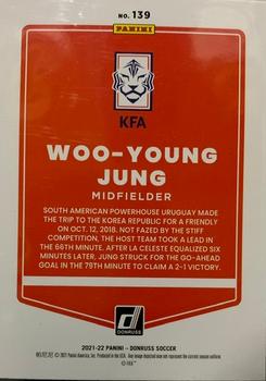 2021-22 Donruss - Holo Orange Laser #139 Woo-young Jung Back