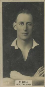 1927 Wills's New Zealand Footballers #22 Wampy Bell Front