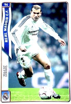 2004-05 Mundicromo Las Fichas de la Liga 2005 #96 Zidane Front