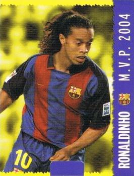 2004-05 Mundicromo Las Fichas de la Liga 2005 #541 Ronaldinho Back