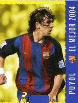 2004-05 Mundicromo Las Fichas de la Liga 2005 #547 Puyol Back