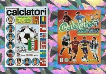 2020-21 Panini Calciatori Stickers #15 Cover 1971-72 / Cover 2001-02 Front