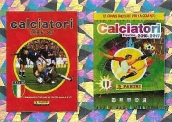 2020-21 Panini Calciatori Stickers #30 Cover 1986-87 / Cover 2016-17 Front