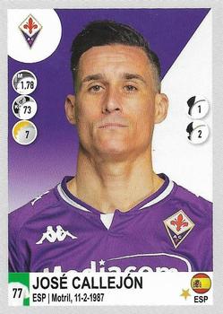 2020-21 Panini Calciatori Stickers #184 Jose Maria Callejon Front