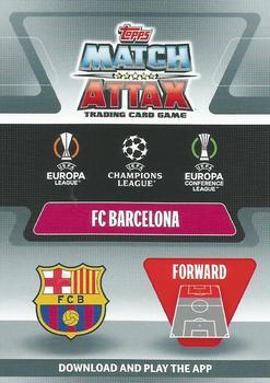 2021-22 Topps Chrome Match Attax UEFA Champions League & Europa League #81 Sergio Agüero Back