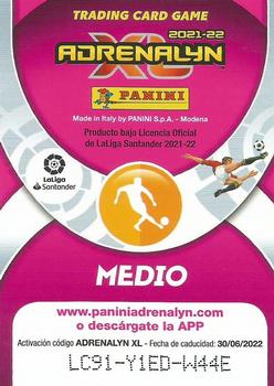 2021-22 Panini Adrenalyn XL LaLiga Santander #12 Edgar Mendez Back